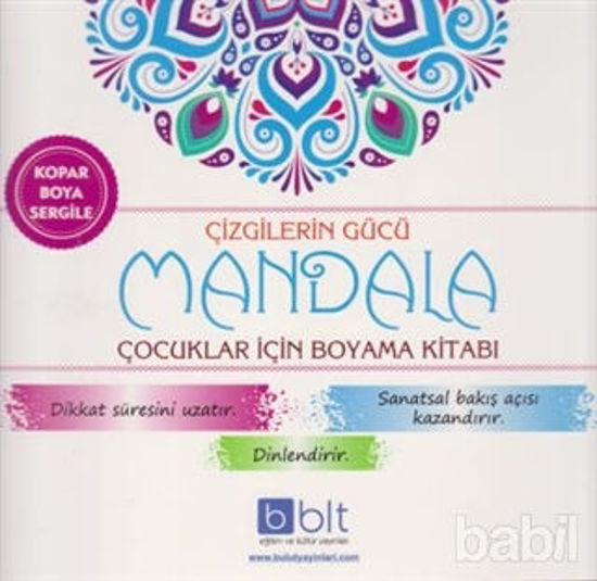 Picture of Çizgilerin Gücü - Mandala Çocuklar İçin Boyama Kitabı