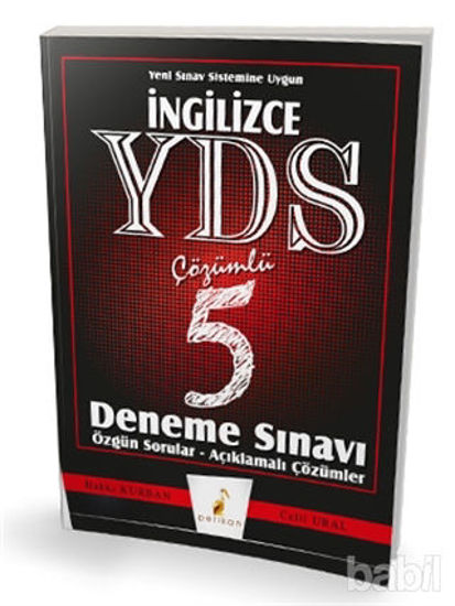 Picture of İngilizce YDS Çözümlü 5 Deneme Sınavı