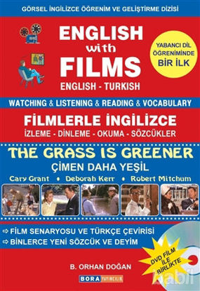 Picture of English with Films The Grass is Greener (Dvd Film ile Birlikte)