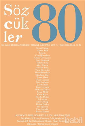 Picture of Sözcükler Dergisi Sayı: 80 Temmuz - Ağustos 2019