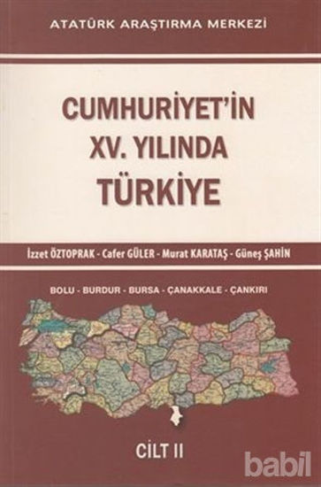 Picture of Cumhuriyet'in 15. Yılında Türkiye Cilt: 2