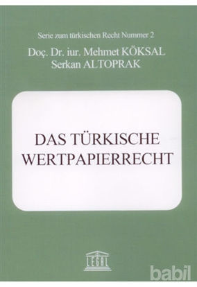 Picture of Das Türkische Wertpapierrecht
