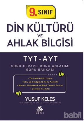Picture of TYT-AYT 9. Sınıf Din Kültürü ve Ahlak Bilgisi Soru Cevaplı Konu Anlatımı Soru Bankası