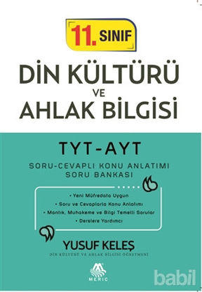Picture of TYT-AYT 11. Sınıf Din Kültürü ve Ahlak Bilgisi Soru Cevaplı Konu Anlatımı Soru Bankası