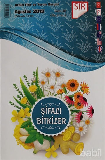 Picture of Sır Aktüel Fikir ve Yorum Dergisi Sayı: 38 Ağustos 2019