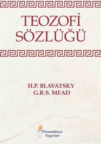 Picture of Teozofi Sözlüğü