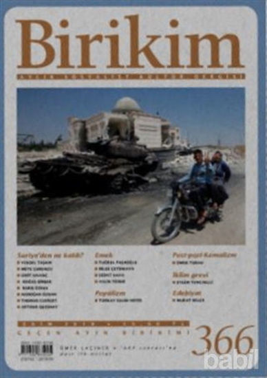 Picture of Birikim Aylık Sosyalist Kültür Dergisi Sayı: 366 Ekim 2019