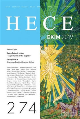 Picture of Hece Aylık Edebiyat Dergisi Sayı: 274 Ekim 2019