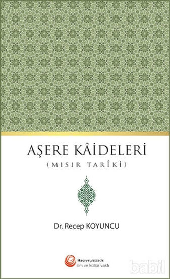 Picture of Aşere Kaideleri (Mısır Tariki)