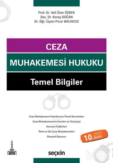Picture of Ceza Muhakemesi Hukuku Temel Bilgiler