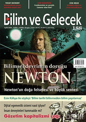 Picture of Bilim ve Gelecek Dergisi Sayı: 188 Ekim 2019