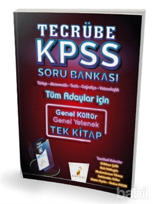 Picture of 2020 KPSS Tecrübe Genel Yetenek Genel Kültür Tüm Adaylar İçin Dijital Çözümlü Soru Bankası Tek Kitap