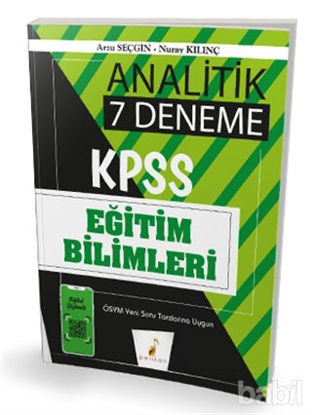 Picture of 2020 KPSS Eğitim Bilimleri Analitik Dijital Çözümlü 7 Deneme Sınavı