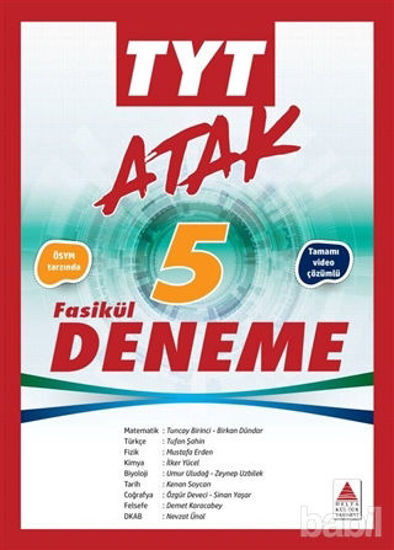 Picture of TYT Atak 5’li Fasikül Tamamı Çözümlü Deneme