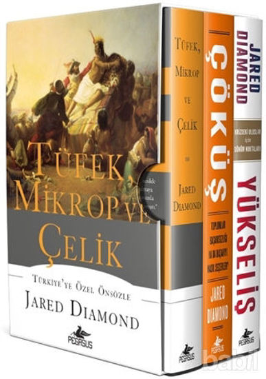 Picture of Tüfek Mikrop ve Çelik Üçlemesi (3 Kitap Kutulu, Ciltli)