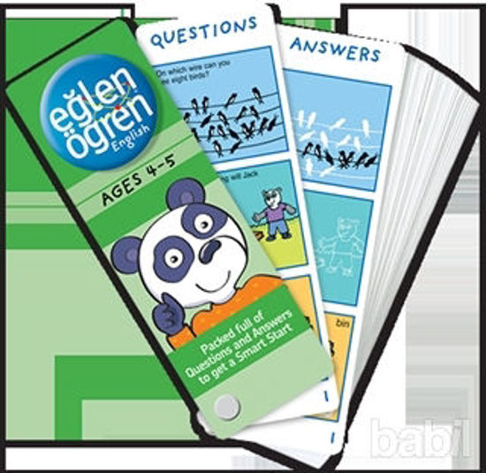 Picture of Eğlen Öğren English Time Card (4-5 Ages)