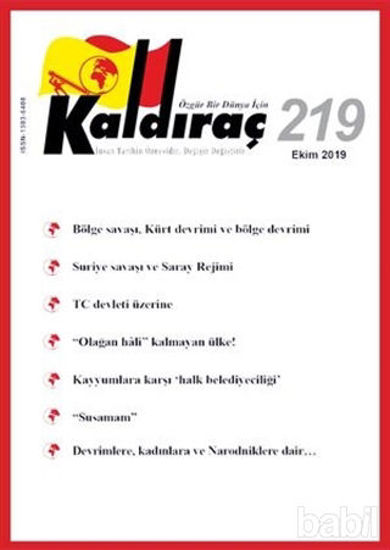 Picture of Kaldıraç Dergisi Sayı: 219 Ekim 2019