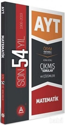 Picture of AYT Matematik Son 54 Yıl Konu Konu Çıkmış Sorular ve Çözümleri