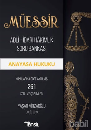 Picture of Müessir Adli-İdari Hakimlik Soru Bankası - Anayasa Hukuku