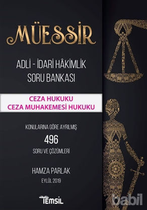 Picture of Müessir Adli-İdari Hakimlik Soru Bankası - Ceza Hukuku Ceza Muhakemesi Hukuku
