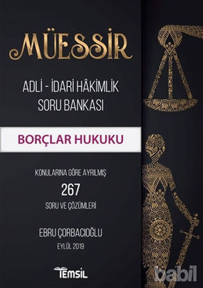 Picture of Müessir Adli-İdari Hakimlik Soru Bankası - Borçlar Hukuku