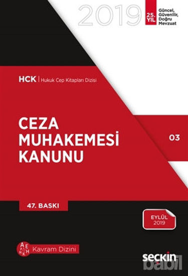 Picture of Ceza Muhakemesi Kanunu Eylül 2019