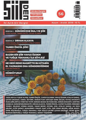 Picture of Şiirden İki Aylık Şiir Dergisi Sayı: 56 Kasım - Aralık 2019