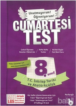 Picture of 8. Sınıf Cumartesi Test T.C İnkılap Tarihi ve Atatürkçülük