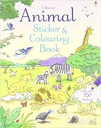 Picture of Animal Sticker Colouring Book