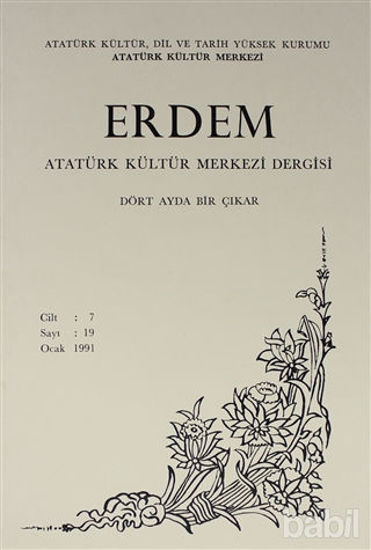 Picture of Erdem Atatürk Kültür Merkezi Dergisi Sayı : 19 Haziran 1991 (Cilt 7)