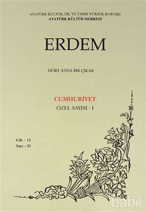 Picture of Erdem Atatürk Kültür Merkezi Dergisi Sayı: 31 1999 Cumhuriyet Özel Seri - 1