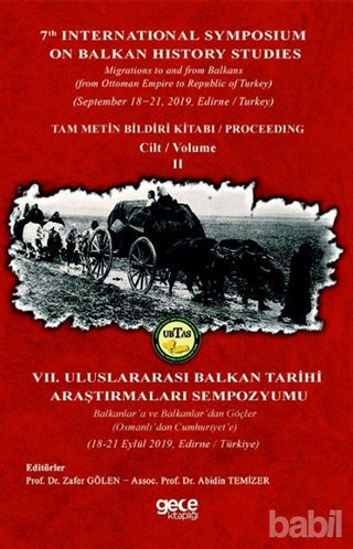 Picture of Balkan Tarihi Araştırmaları Cilt: 2