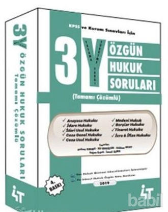Picture of 3y Özgün Tamamı Çözümlü Hukuk Sorular
