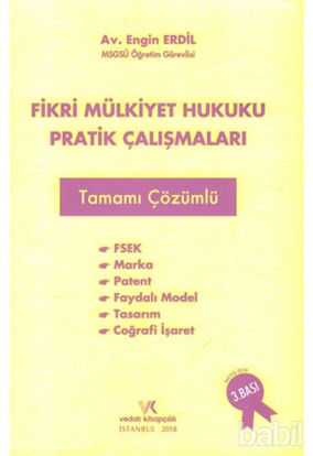 Picture of Fikri Mülkiyet Hukuku Pratik Çalışmaları Tamamı Çözümlü
