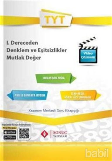 Picture of AYT 1.Dereceden Denklem ve Eşitsizlikler Mutlak Değer 2020