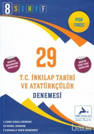 Picture of 8.Sınıf LGS T.C.İnkılap Tarihi ve Atatürkçülük 29 Denemesi 2020