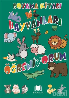 Picture of Hayvanları Öğreniyorum - Boyama Kitabı