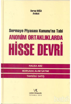 Picture of Sermaye Piyasası Kanununa Tabi Ananim Ortaklıklarda Hisse Devri