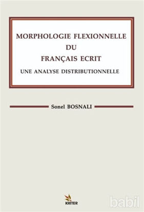 Picture of Morphologle Flexıonnelle Du Francaıs Ecrıt Une Analyse Dıstrıbuonelle