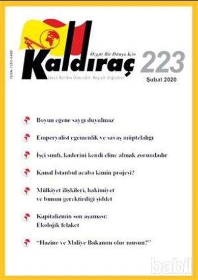 Picture of Kaldıraç Dergisi Sayı: 223 Şubat 2020