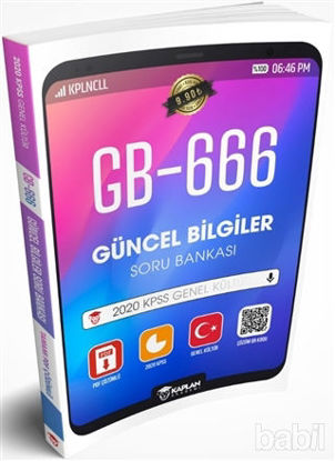 Picture of 2020 KPSS Genel Kültür GB-666 Güncel Bilgiler Soru Bankası