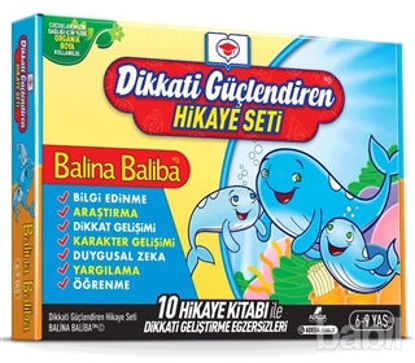 Picture of Dikkati Güçlendiren Hikaye Seti - Balina Baliba Kutulu Set (10 Kitap Takım)