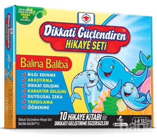 Picture of Dikkati Güçlendiren Hikaye Seti - Balina Baliba Kutulu Set (10 Kitap Takım)