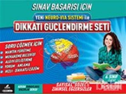 Picture of Sınav Başarısı İçin Yeni Neuro-Via Sistemi İle Dikkati Güçlendirme Seti 6. Sınıf (3 Kitap Takım)