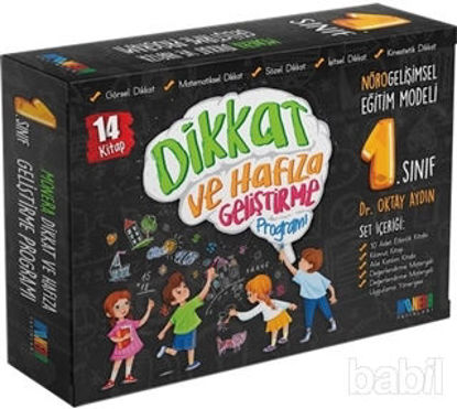 Picture of 1. Sınıf Dikkat ve Hafıza Geliştirme Programı (14 Kitap)