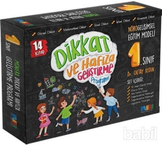 Picture of 1. Sınıf Dikkat ve Hafıza Geliştirme Programı (14 Kitap)