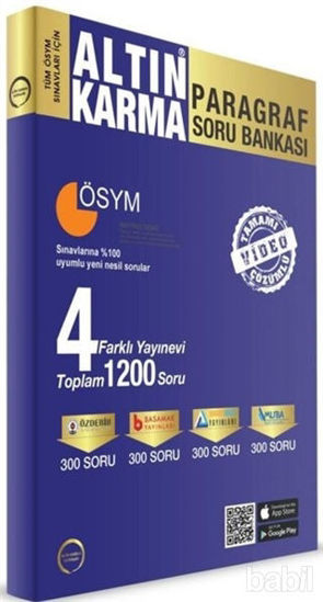 Picture of Tüm Sınavlar İçin Paragraf Soru Bankası YKS