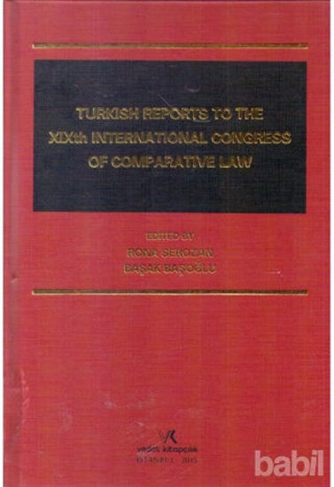Picture of Turkısh Reports To The 19th Internatıonal Congress Of Comparatıve Law