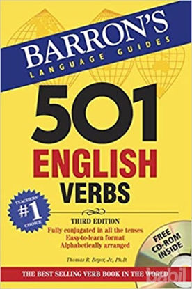 Picture of Barrons 501 English Verbs Cd-Rom Inside