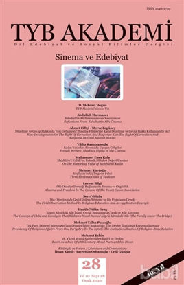 Picture of TYB Akademi Dergisi Sayı: 28 Şubat 2020